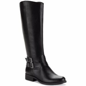 Style & Co. Knee-High Buckle Boots